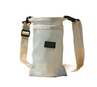 Wdbild Crossbody Water Cup Bag with Adjustable Strap Portable Sport Water Bottle Covers Water Cup Protective Covers Enduring