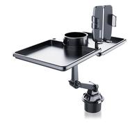 Wdbild Cupholder Phone Mount For Car Adjustable Base 360 Degree Rotating Neck Suitable For Smartphones And Most Bottles