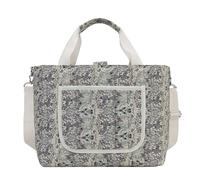 Wdbild Diaper Bag Splashproof Bag With Flower Pattern Handbag Large Capacity Mom Travel Storage Women Shoulder Bags Baby Shower