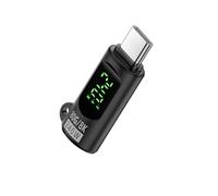 Wdbild Digital Display USB C Male To Female Adapter For Phone 16 15 Type-C Adapter With Current Voltages Detector 240W 8K@60Hz