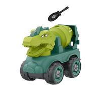 Wdbild Dinosaur Screw Assemble Engineering Vehicle Car Construction Children Engineering Vehicle Boys Girls Birthday Gifts