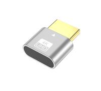 Wdbild DisplayPort Dummys Plug Adapter With EDID Emulator For 4K 60Hz Multi-Monitor Headless GPU Optimization Hdtv Virtual Monitor Adapters