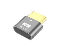 Wdbild DisplayPort Dummys Plug Adapter With EDID Emulator For 4K 60Hz Multi-Monitor Headless GPU Optimization Hdtv Virtual Monitor Adapters