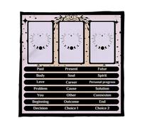 Wdbild Divinations Tablecloth Reading Card Astrology Tarots Cards Tablecloth Altars Cloth Divinations Board Game Accessories Tarots Card Cloth