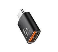 Wdbild Double Function Type C Adapter USB 3 Interfaces With & 6Amp Fast Charging Aluminum Charging Adapter For Phones Tablets