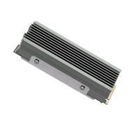 Wdbild Double Side Cooling Hard Disc Heatsink For Computer Installation Aluminum Coolers With Screws Thermals Conductively Pad Aluminum SSD Coolers Thermals Pad