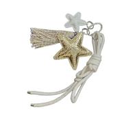 Wdbild Drawstring Bags, Star Tassels Braided Rope Keychain Bag Pendant Charm Fashion Bag Accessories for Handbag,Backpack,Purse Decorations