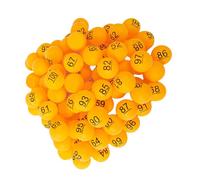 Wdbild Durability Balls Number Beer Pingpong Raffle Brightly Colored Balls For Party Game And Educational Purposes Family Entertainment