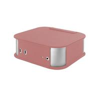 Wdbild Durability PU Protective Case Box For Small Desktop Computer Lightweight Heat Dissipation Travel Friendly Organiser