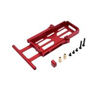 Wdbild Easy Install Aluminum Battery Holder Rear Bumper Mount For 1/12 Remote Control Car Modification Accessory Vehicle Part Remote Control Car Battery Bracket
