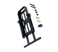 Wdbild Easy Install Aluminum Battery Holder Rear Bumper Mount For 1/12 Remote Control Car Modification Accessory Vehicle Part Remote Control Car Battery Bracket