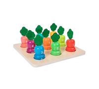 Wdbild Educational Number Learning Color Sorting Toy Number Cognition Educational Toy For Children Hand-eye Coordination Toy