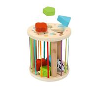 Wdbild Educational Plugging Toy For Children Shape Block Sorting Game Stacking Block Learning Toy Color-Cognition Toy For Kids