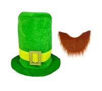 Wdbild Embracing Irish Tradition With A Sturdy Patricking Day Green Designs Vibranting Color Tops Hat And Beard Daily Use