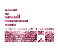 Wdbild Ergonomic 136 Key Keycap Set Side Engraved Dragon Theme Translucent For Programmers And Gamers Mechanical Keyboards Office And Home Keyboard