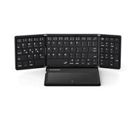 Wdbild Ergonomic Foldable Keyboard Keypad With Large Touchpad And Numpad For Tablets PC Thin Keyboard