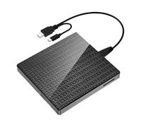 Wdbild External DVDs Drive With USB3.0 Hubs And SDTF Card Reader Fast Speed Burners For Laptop Desktop Plugs And Play Multifunction MultiFormat/dvds Rewriter