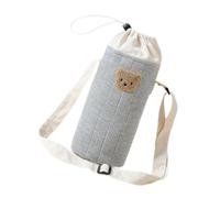 Wdbild Fashionable Baby Bottle Holder Case Large Capacity Drawstring Bag Keeps Bottle Easy Access for Families with Infants Baby Drawstring Bag