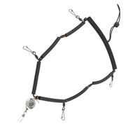 Wdbild Fast Release Fishing Tool Holder Lanyard Multifunctional Fly Fishing Lanyard Necklace Gear Equipment Accessory Tool Holder Neck Strap