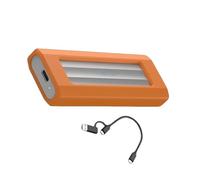 Wdbild Fast Speed 10Gbps NVMe SATAs Enclosure USB 3.1 Aluminum Alloy Portable External Storage Adapter NVMe SATAs SSD Enclosure