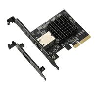 Wdbild Fast Speed PCIe 4 To Single Port 10Gbps Gigabit Ethernet Networking Card For Desktops Large File Transfer Capability