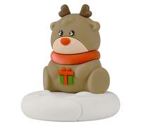 Wdbild Festive Santa And Snowman Phone Holder Stand Ornament For Holiday Celebrations Office Or Home Use Giving