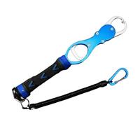 Wdbild Fishing Lip Grabber With Scale Aluminum Alloys Fishes Grabber Controllers Clamps Fishes Hook Catch Remover Easy To Use Gripper With Scale Clip