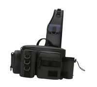Wdbild Fishing Tackle Bag Fishing Shoulder Fishing Bag Adjustable Shoulder Waist Strap Multi-Pocket Fishing Backpacks