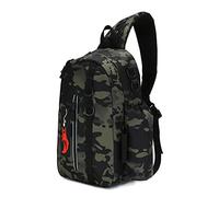 Wdbild Fishing Tackle Storage Bag Lightweight Fishing Backpack Tool Bag for Fishing Hiking Camping