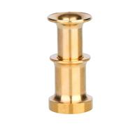 Wdbild Fly Tying Hair Stacker Brass Hair Stacker Fly Tying Tool Making Fishing Tackle Tool Detachable Accessory Fishing Accessories