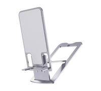 Wdbild Foldable Holder Portable Bracket Aluminum Cradles Phone Holder Desktop Dock Height Adjustable Stand Stand