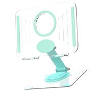 Wdbild Foldable Notebook Holder With Rotating Base Height Adjustable Notebook For Office And Home MultiPurpose Use Cooling Laptop Holder
