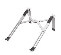 Wdbild Folding Adjustable Laptop Stand Aluminum Alloy Portable Tablet Bracket Heat Reduction Holder 11-15.6 Inches PC Laptop Cooling Bracket