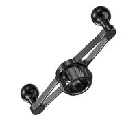 Wdbild General 17mm Joint Two Phone Holder Metal Adapters Phone Mount Tool For Car Dashboards Tripods Live Video Splitter Adapters For Holder