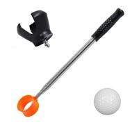Wdbild Golfs Scooper Portable Golfs Retrievers Stainless Steel Telescopic Pickers Training Tool For Player Scooper