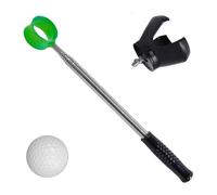 Wdbild Golfs Scooper Portable Golfs Retrievers Stainless Steel Telescopic Pickers Training Tool For Player Scooper