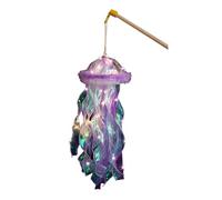 Wdbild Handmade Jellyfish Lamp Crafting Kits Festival Hanging Ornament LED Light Children Holiday Party Props House Decors Adjustable Brightness Lamp