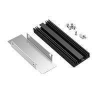 Wdbild Hard Drive HeatSink Heat Sink NVME 2280 Hard Drive Hard Disk Aluminum Heat Sink Radiators Thermal Cooling Pad For Desktop PC High Thermal Conductivity