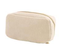 Wdbild High Capacity Pencil Case Corduroy Pen Pouches for Office School Pencil Organizers Storage Bag Travel Cosmetic Bag Corduroy Case for Girls