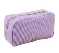 Wdbild High Capacity Pencil Case Corduroy Pen Pouches for Office School Pencil Organizers Storage Bag Travel Cosmetic Bag Corduroy Case for Girls
