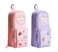 Wdbild High Capacity Pencil Case Large Pen Pouches Pen Holder Box Marker Case Pencil Organizers for School Office Travel Graphing Calculator Storage