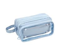 Wdbild High Capacity Pencil Case Multi Compartments Pen Pouches Pen Organizers Detachable Storage Bag Travel Makeup Pouches Animal Pencil Bag