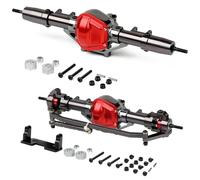 Wdbild High Strength Sturdy Metal Portals Axles Upgrades For 1/10 Toy Rock Crawling Car Fits SCX10 Series Daily Casual Use