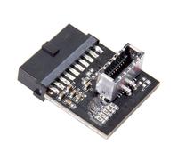 Wdbild Highl Speed USB3.0 To Type C Adapter USB3.1 20pin To USB3.0 19/20pin Adapter For PC Builds Stable Signals Transfer Type C Front Panel