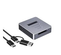 Wdbild Highly Speed NVMe Solid Drives Enclosure Adapter NVMe Reader Docking Station For Laptop Hard Drives Reader Converters Internal Drive