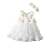 Wdbild Infant Tulle Dress And Flower Hairband Photo Costume Set Photoshooting Props Newborn Shower Gifts For Baby Photography Newborn Photography Set