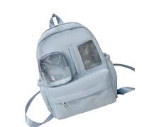 Wdbild Itabag Backpack With Insert Pin Display Backpack Collector Bag For Anime Cosplay Transparents Daypack Travel Bags Transparent Daypack Travel Bags