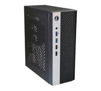 Wdbild ITX Computer Chassis Miniature Metal Frame Vertical Horizontal Placement Flexible Desk Compatibility