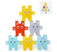Wdbild Kids Training Supplies Table For Play Multifunctional Variety Color Stacking Blocks Portable Educational