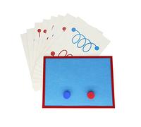 Wdbild Kids Training Training Educational Set Table Games Simulated Paper Educational Toy Motor Train